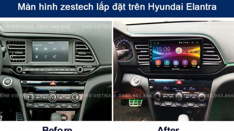 Màn hình DVD Android xe Hyundai Elantra 2016 - nay | Bravigo Air 2
